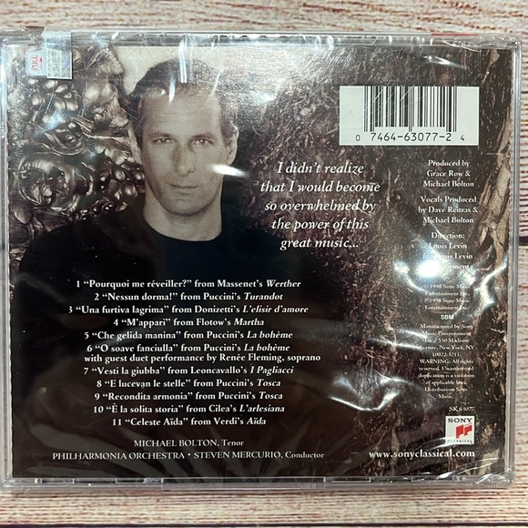 NWT Michael Bolton My Secret Passion Cd - Picture 2 of 3